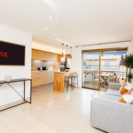 Citybeach Soha- Rue D'Antibes - 2 Bdr 2 Bthr 1 Toil - Clim Terrace Parking Elevator Кан Екстериор снимка