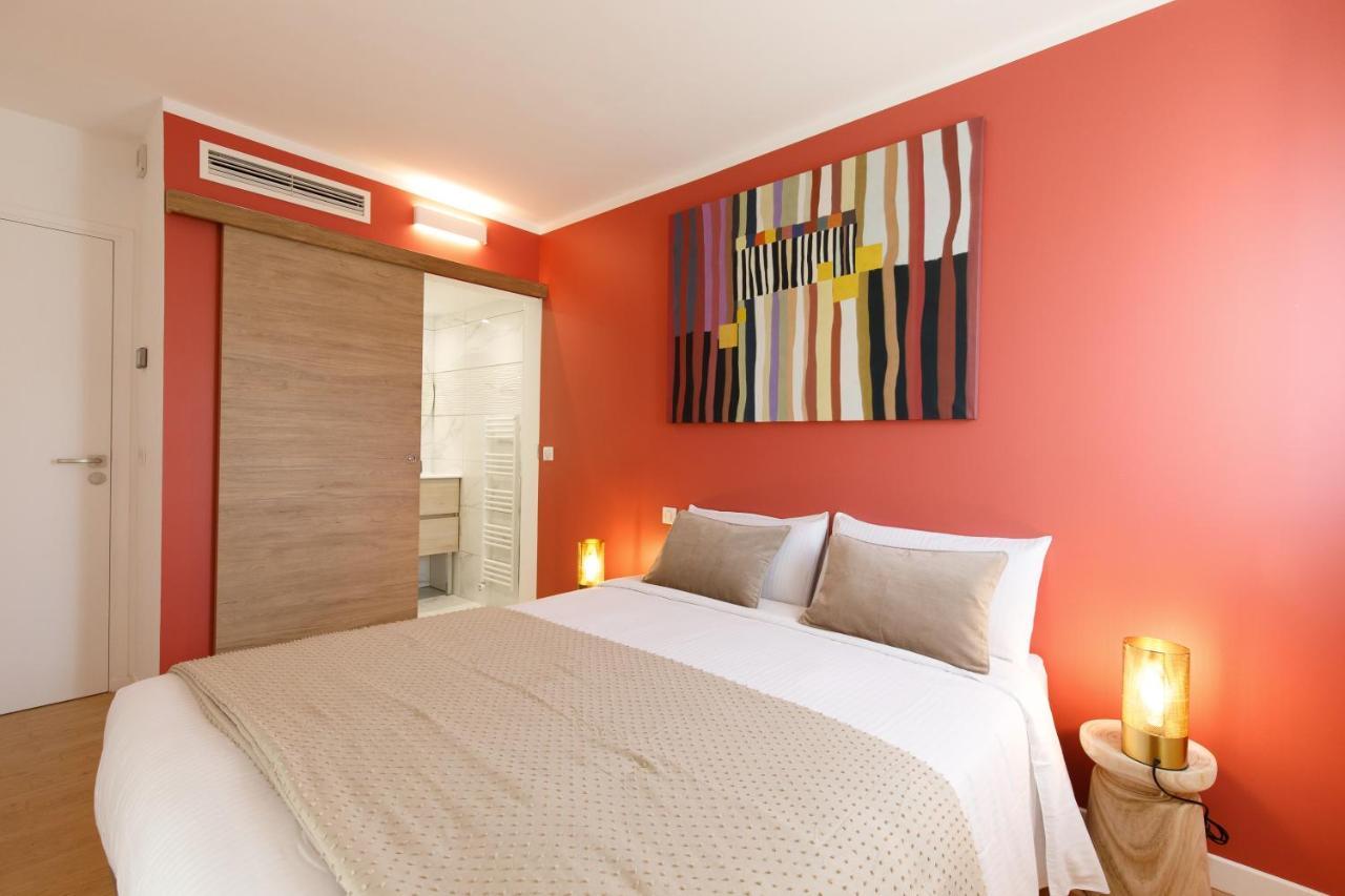Citybeach Soha- Rue D'Antibes - 2 Bdr 2 Bthr 1 Toil - Clim Terrace Parking Elevator Кан Екстериор снимка