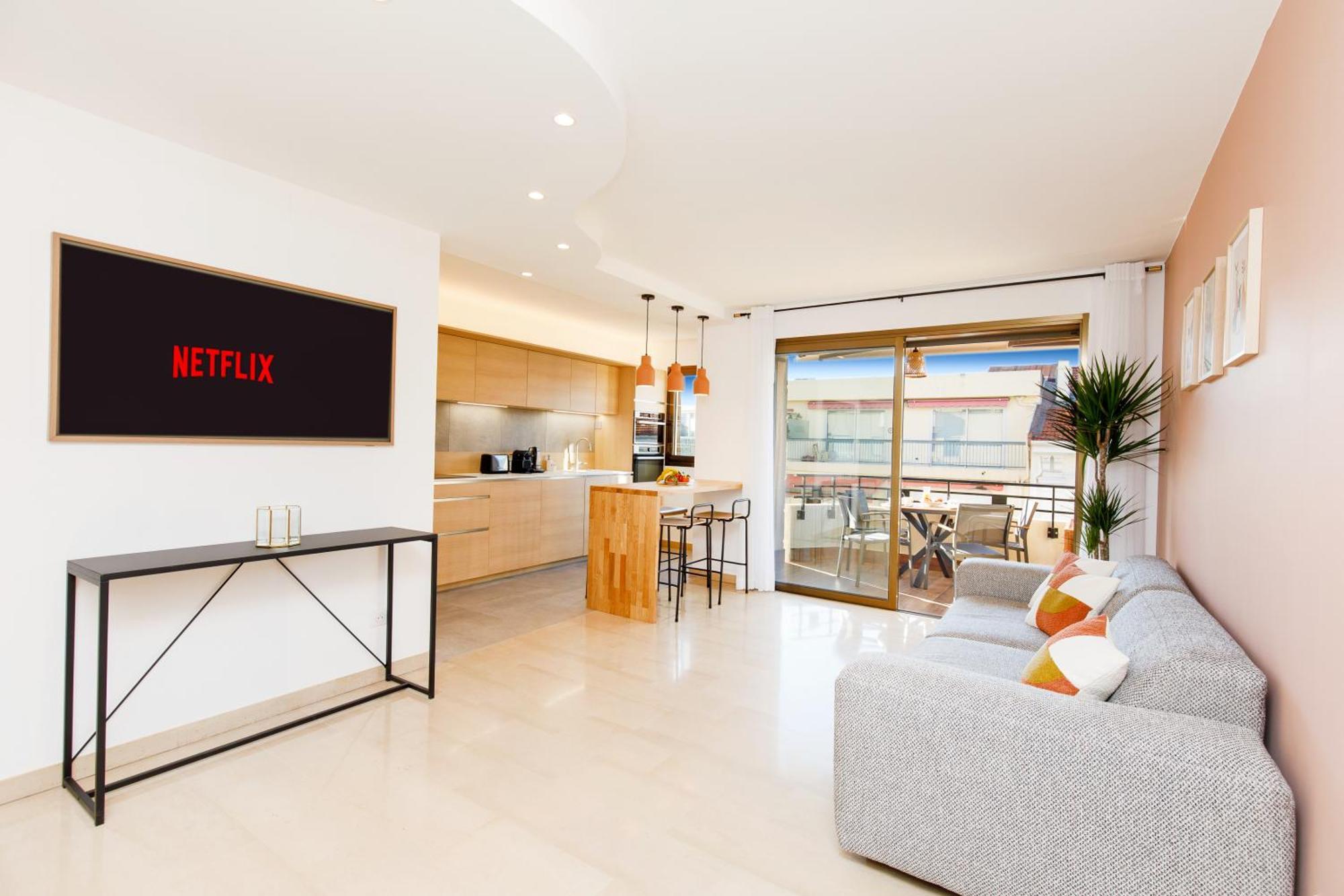 Citybeach Soha- Rue D'Antibes - 2 Bdr 2 Bthr 1 Toil - Clim Terrace Parking Elevator Кан Екстериор снимка
